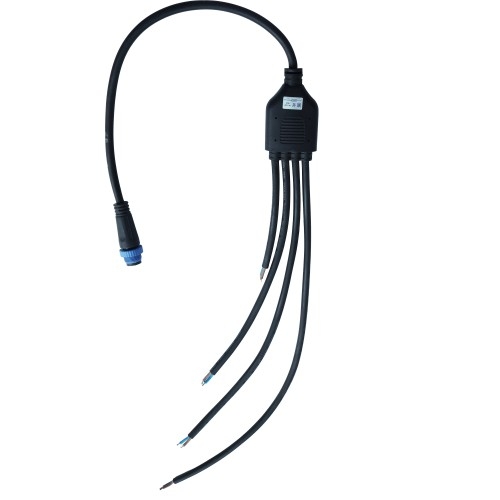 防水插头一分四橡胶连接线 - 防水线